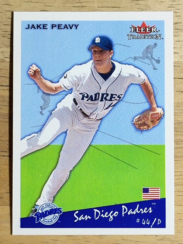 2002 Fleer Tradition Update #U243 Jake Peavy