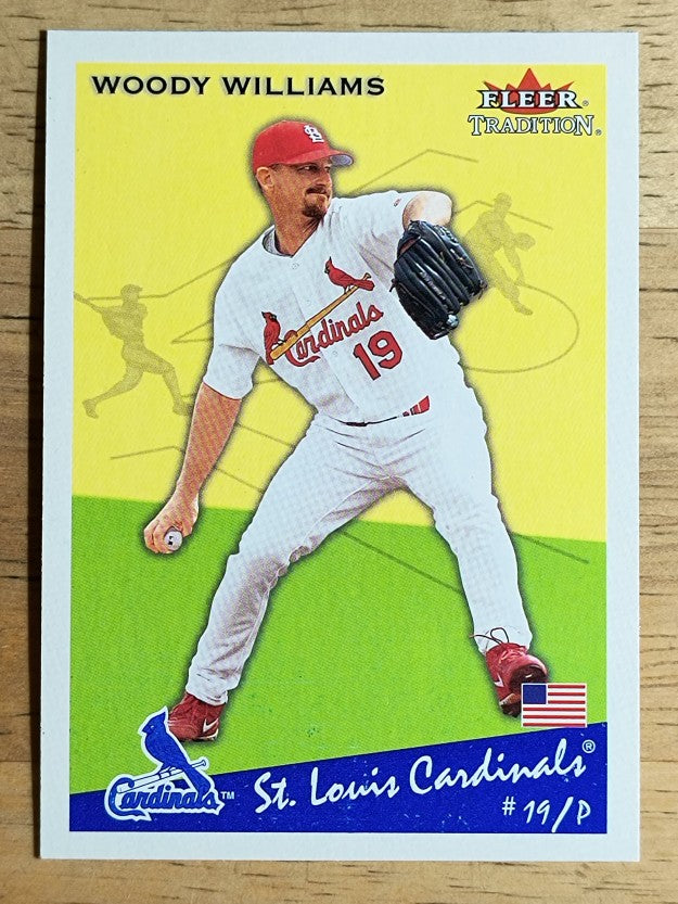 2002 Fleer Tradition Update #U254 Woody Williams