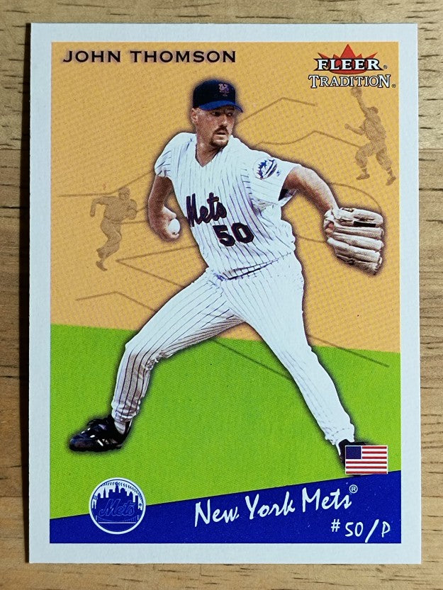 2002 Fleer Tradition Update #U255 John Thomson
