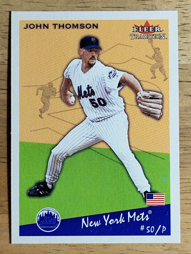 2002 Fleer Tradition Update #U255 John Thomson