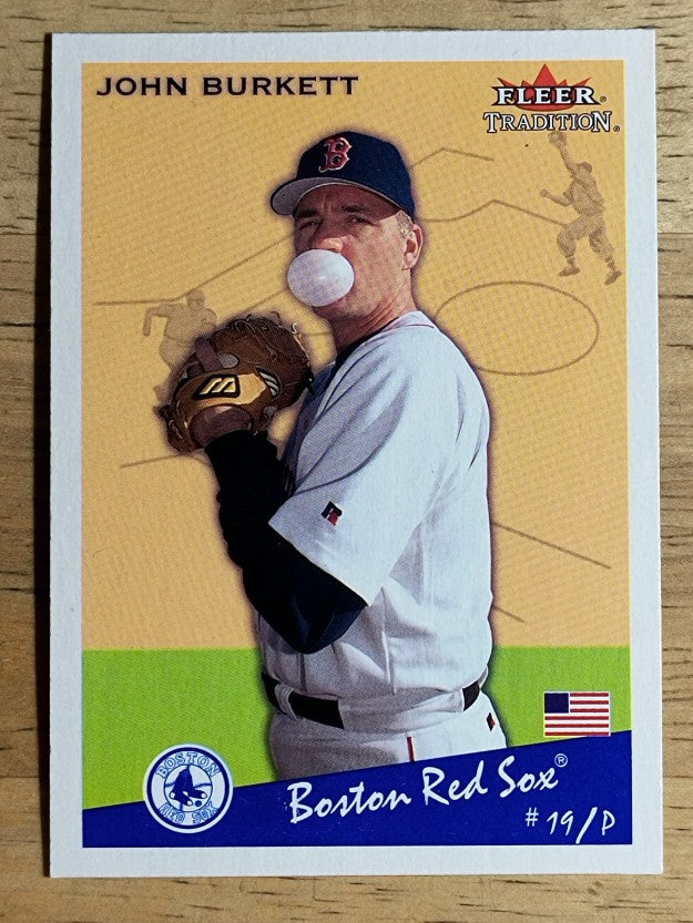 2002 Fleer Tradition Update #U262 John Burkett
