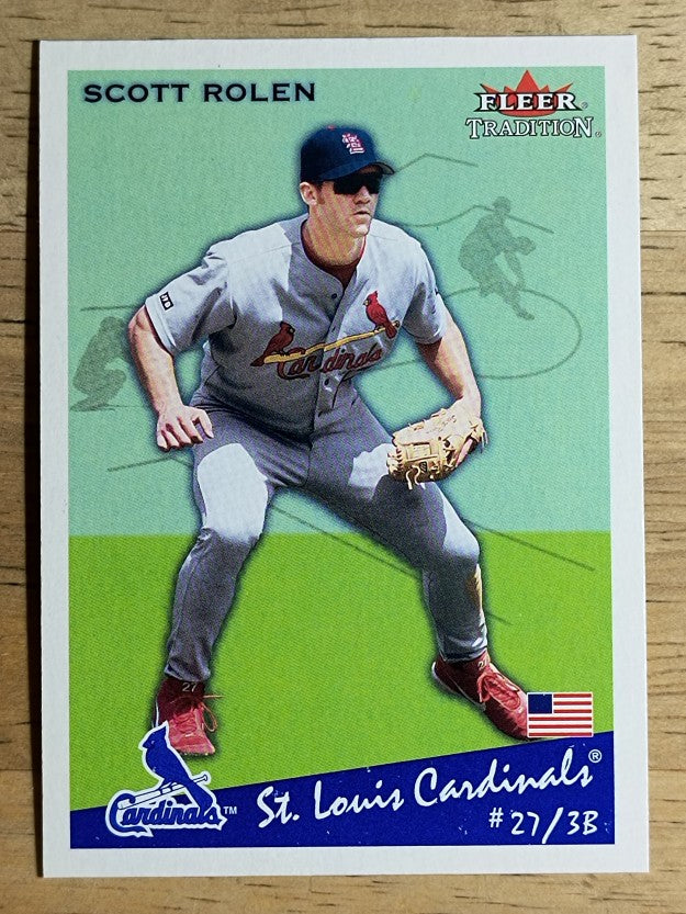 2002 Fleer Tradition Update #U265 Scott Rolen
