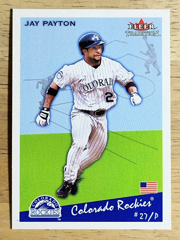2002 Fleer Tradition Update #U269 Jay Payton