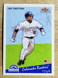 2002 Fleer Tradition Update #U269 Jay Payton