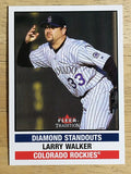 2002 Fleer Tradition Update #U277 Larry Walker DS