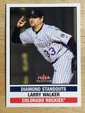 2002 Fleer Tradition Update #U277 Larry Walker DS