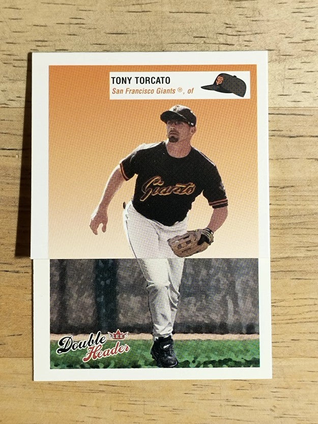 2003 Fleer Double Header #289-90 Tony Torcato/Chris Snelling OD