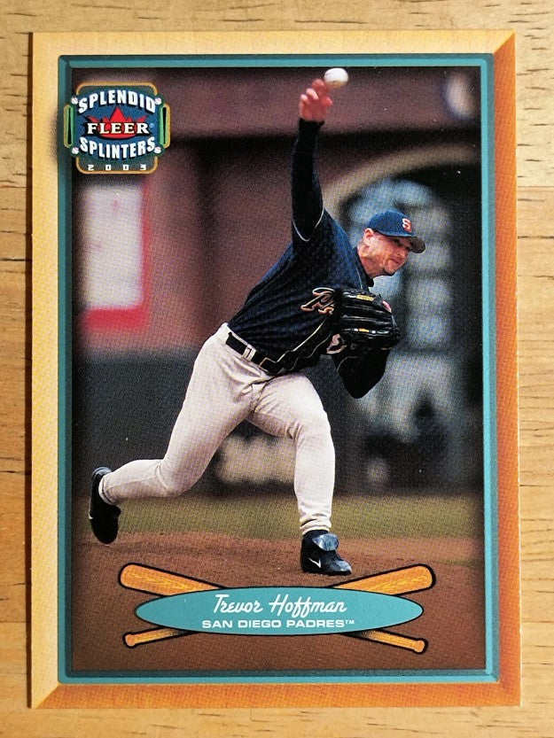 2003 Fleer Splendid Splinters #82 Trevor Hoffman