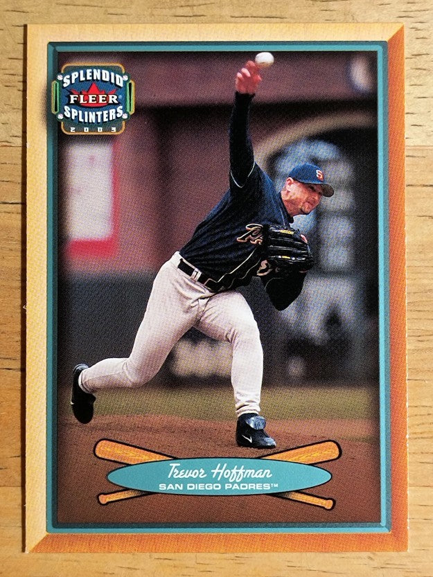 2003 Fleer Splendid Splinters #82 Trevor Hoffman