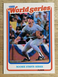 1989 Fleer World Series #2 Tim Belcher