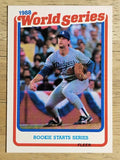 1989 Fleer World Series #2 Tim Belcher