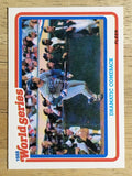 1989 Fleer World Series #4 Mike Scioscia