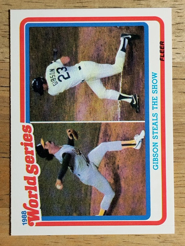 1989 Fleer World Series #5 Kirk Gibson