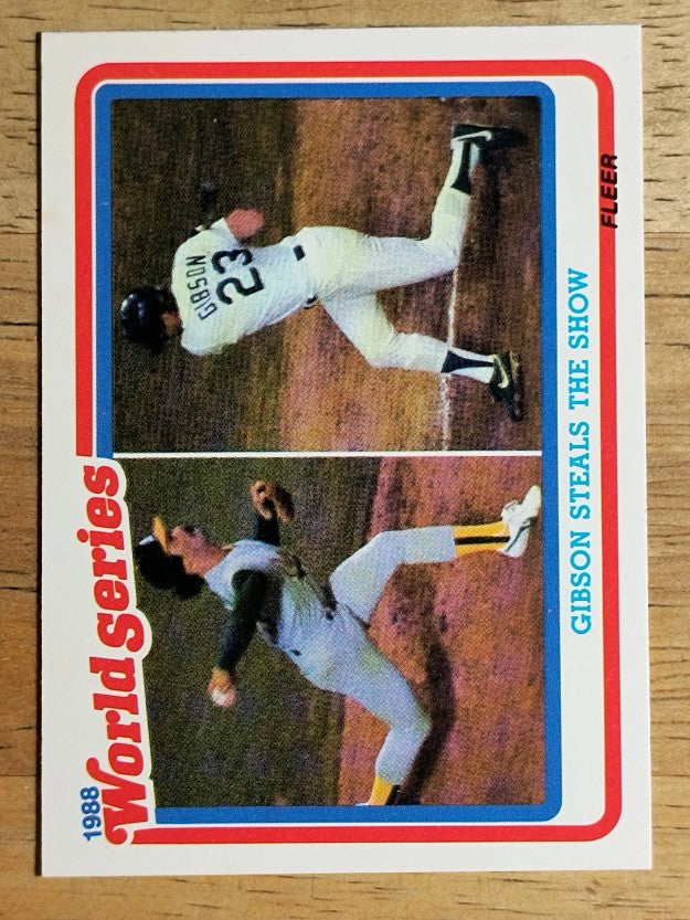 1989 Fleer World Series #5 Kirk Gibson
