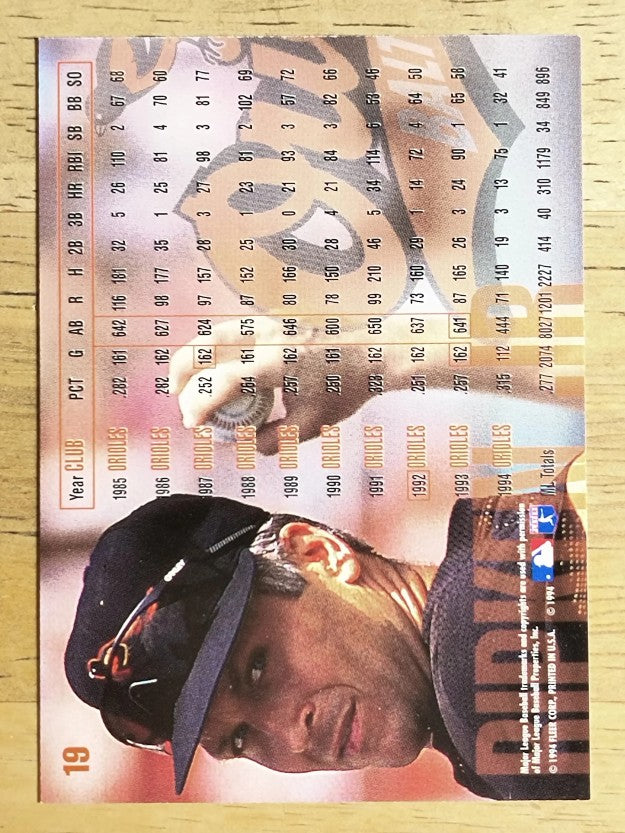 1995 Fleer #19 Cal Ripken