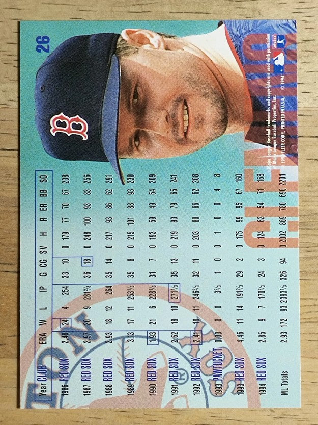 1995 Fleer #26 Roger Clemens