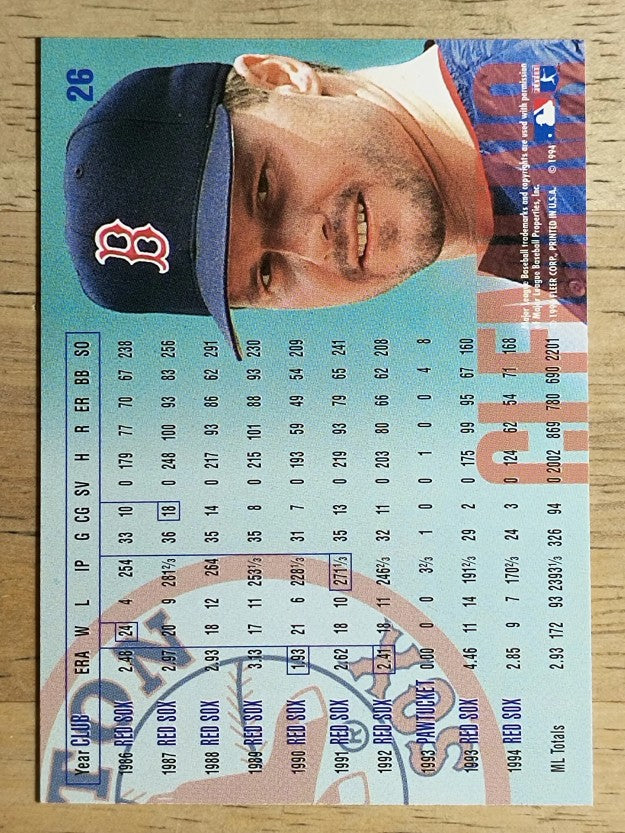 1995 Fleer #26 Roger Clemens