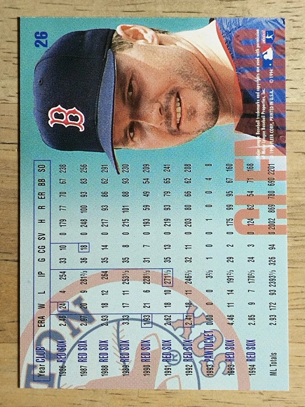 1995 Fleer #26 Roger Clemens