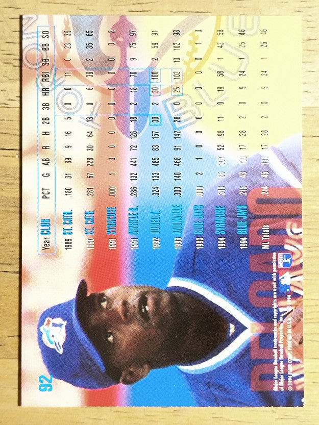 1995 Fleer #92 Carlos Delgado