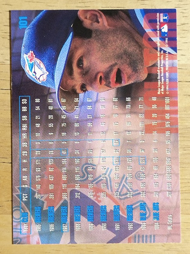 1995 Fleer #101 Paul Molitor