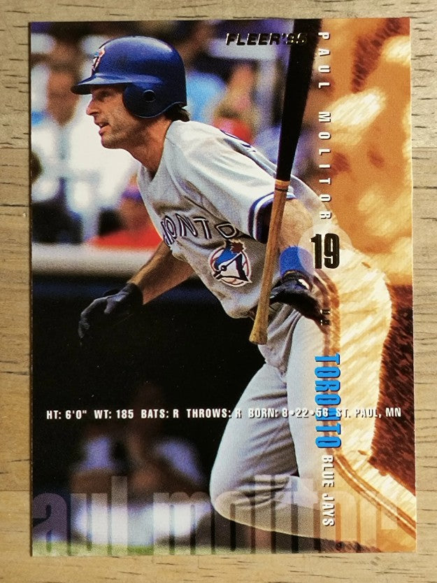 1995 Fleer #101 Paul Molitor