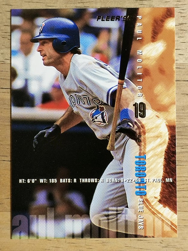 1995 Fleer #101 Paul Molitor