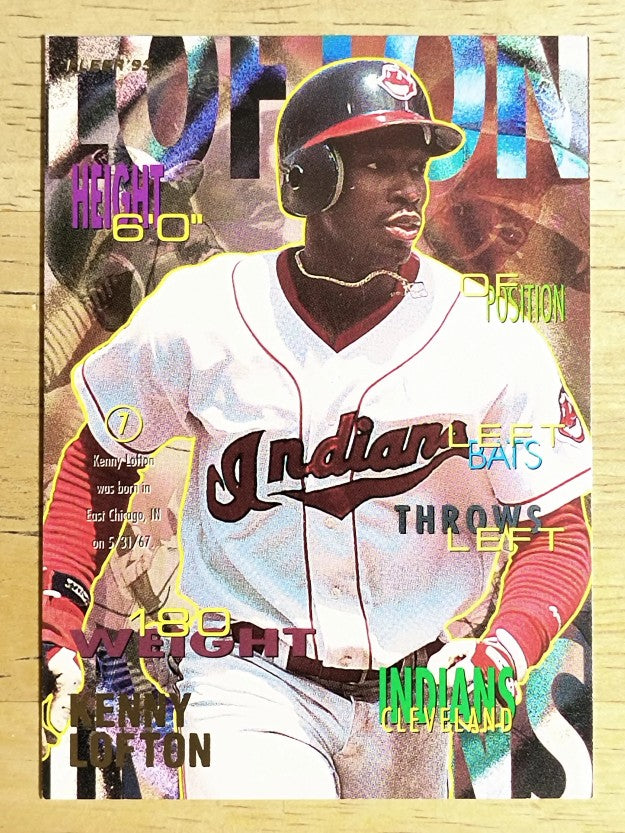 1995 Fleer #137 Kenny Lofton