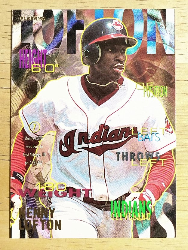 1995 Fleer #137 Kenny Lofton