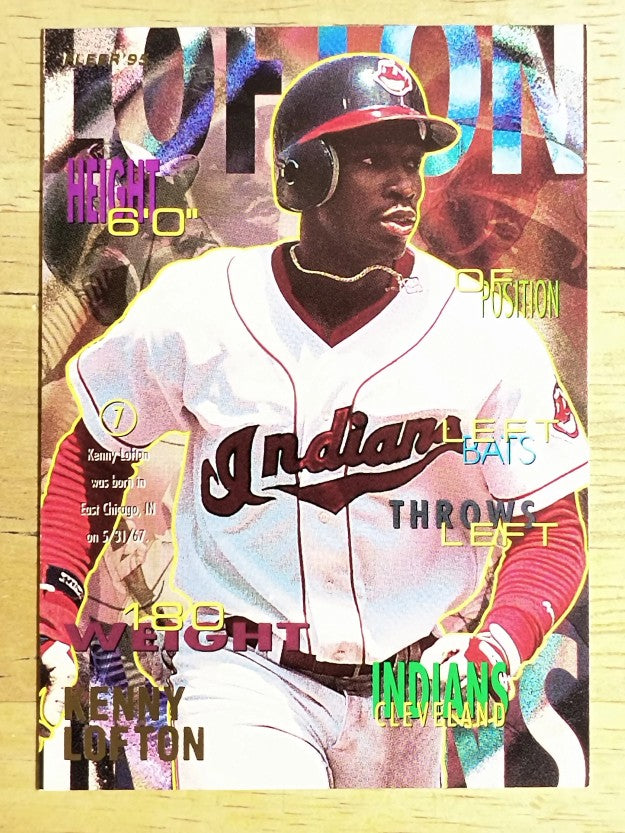 1995 Fleer #137 Kenny Lofton