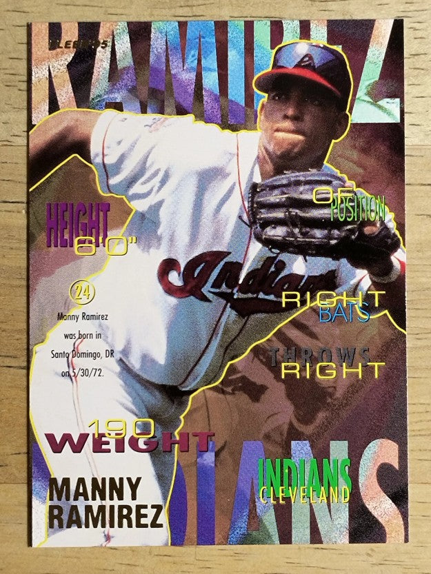 1995 Fleer #145 Manny Ramirez