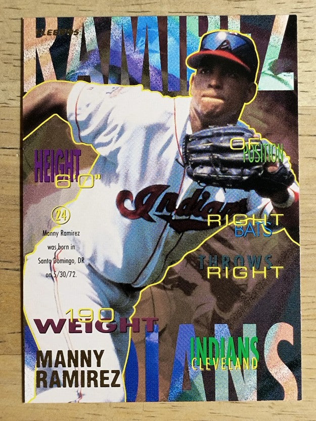 1995 Fleer #145 Manny Ramirez