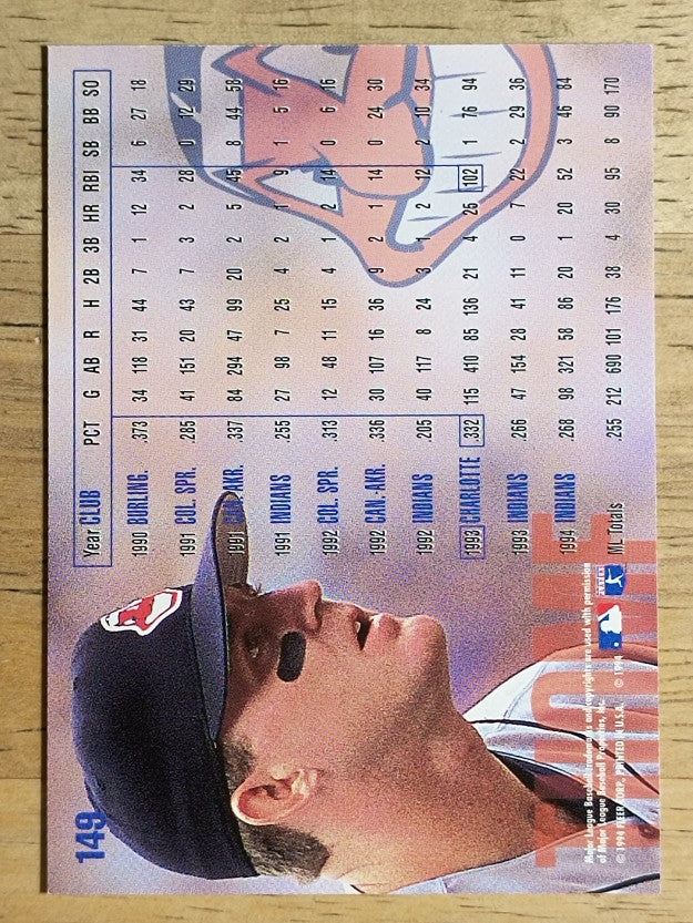 1995 Fleer #149 Jim Thome