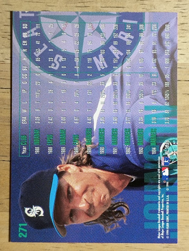 1995 Fleer #271 Randy Johnson