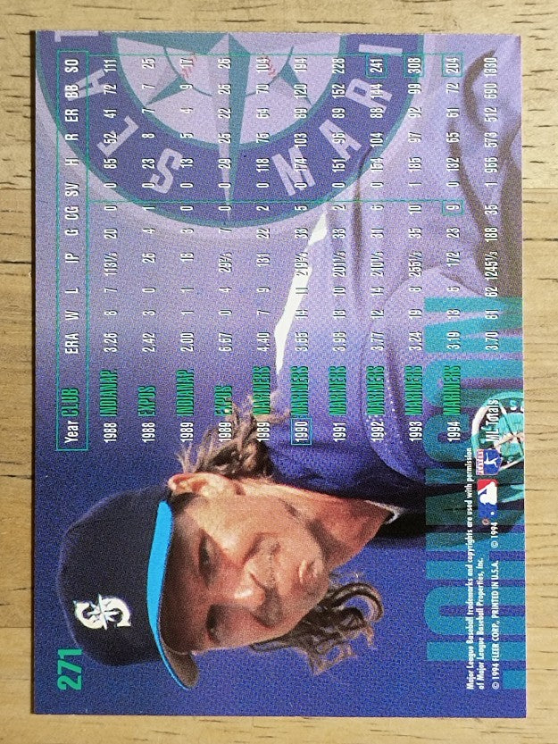 1995 Fleer #271 Randy Johnson