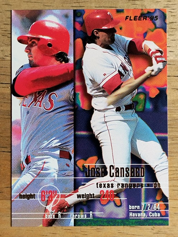 1995 Fleer #281 Jose Canseco