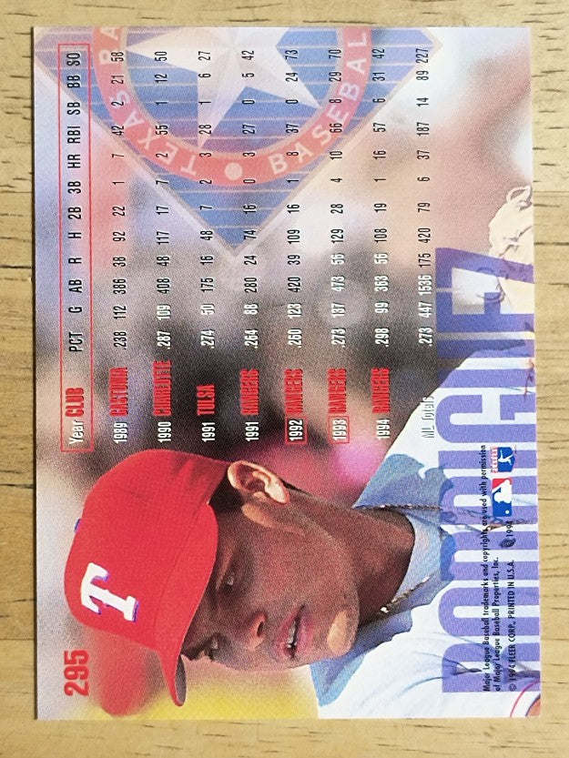1995 Fleer #295 Ivan Rodriguez