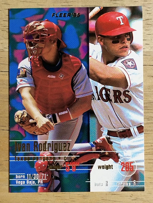 1995 Fleer #295 Ivan Rodriguez