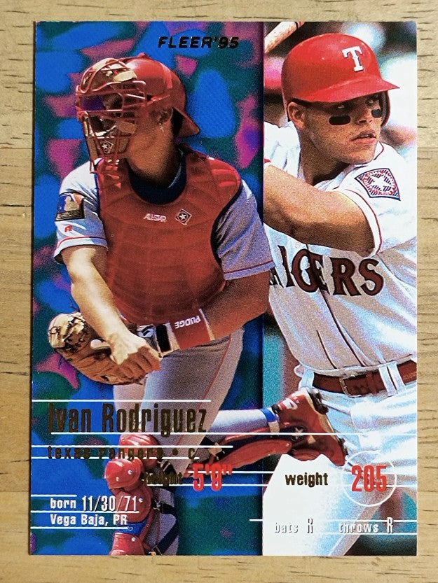 1995 Fleer #295 Ivan Rodriguez