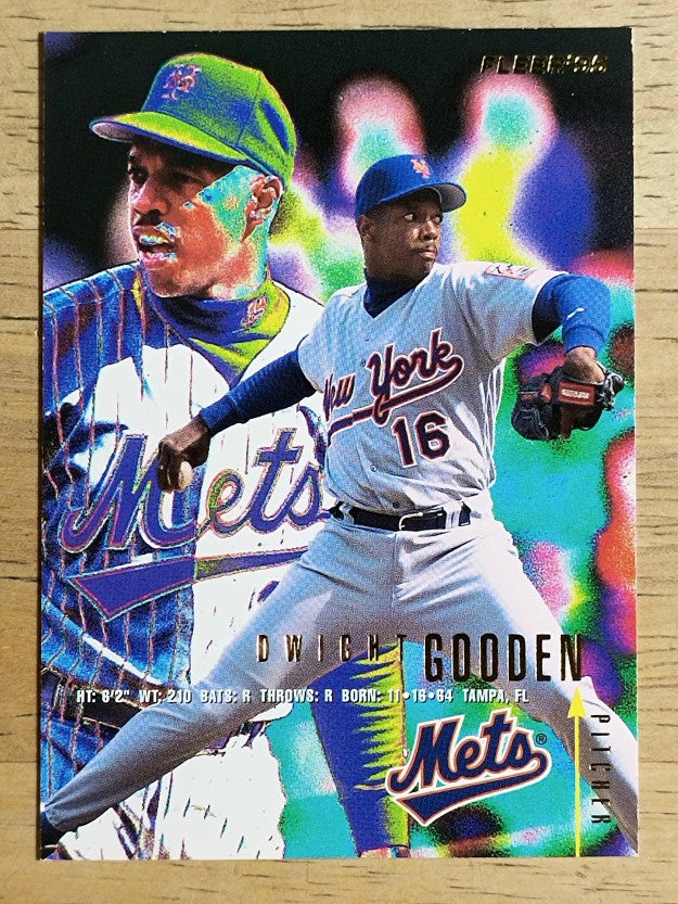 1995 Fleer #369 Dwight Gooden