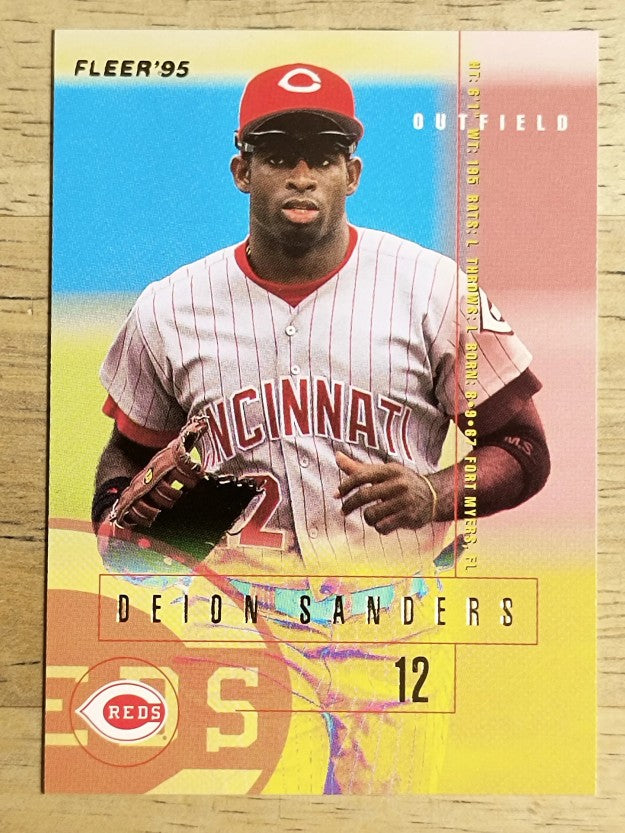 1995 Fleer #446 Deion Sanders