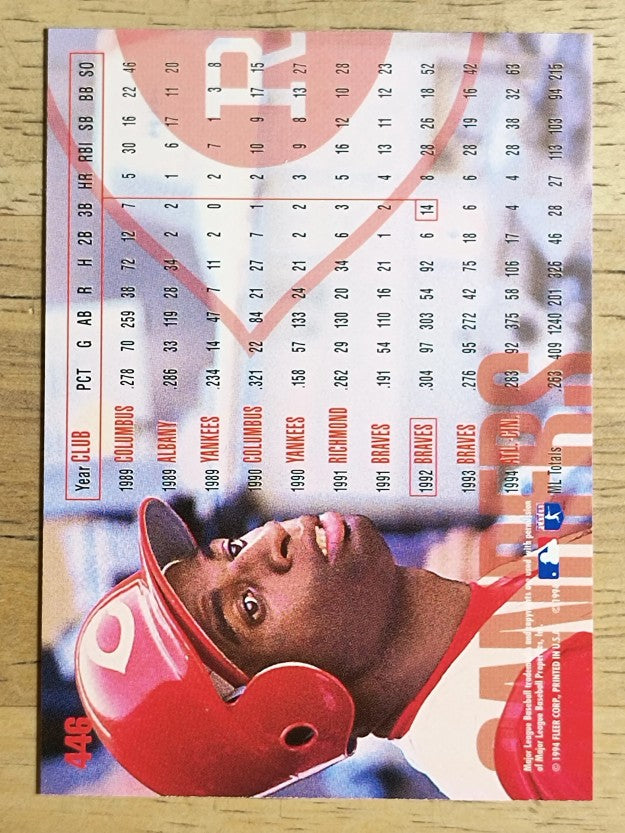 1995 Fleer #446 Deion Sanders