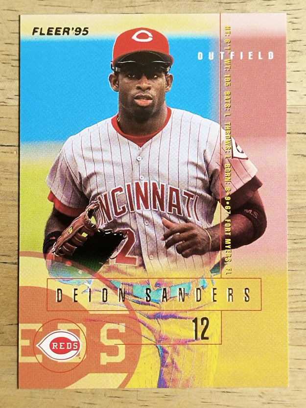 1995 Fleer #446 Deion Sanders