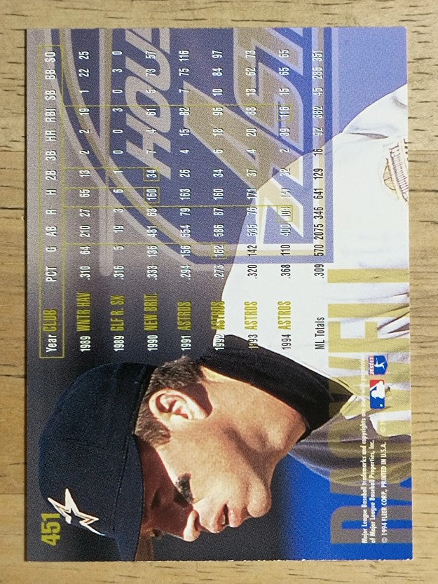 1995 Fleer #451 Jeff Bagwell