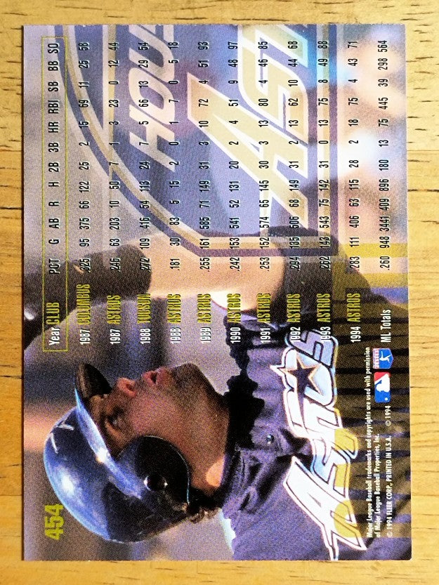1995 Fleer #454 Ken Caminiti