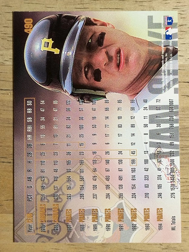 1995 Fleer #490 Andy Van Slyke