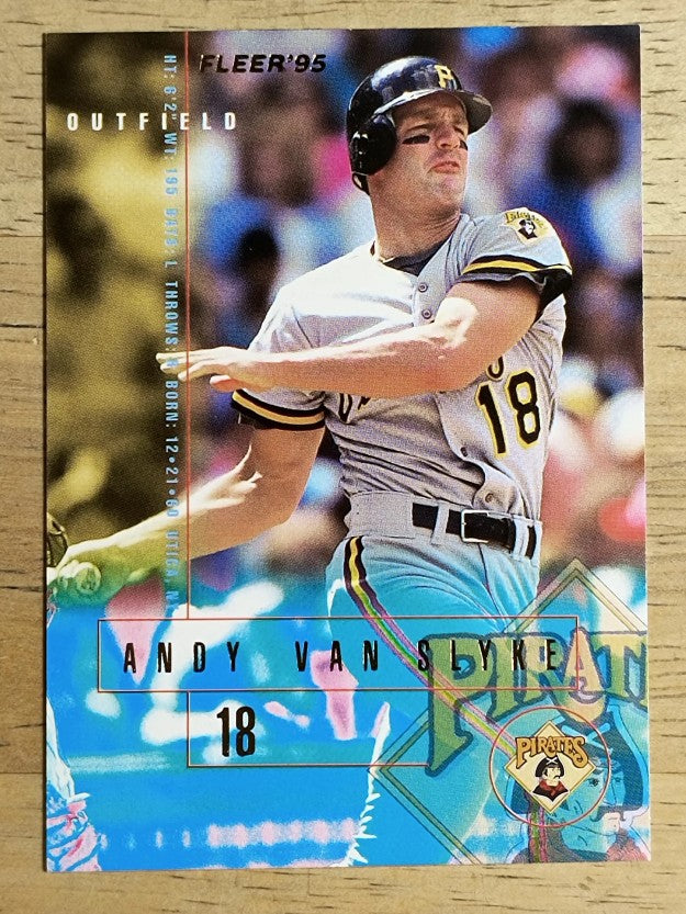 1995 Fleer #490 Andy Van Slyke
