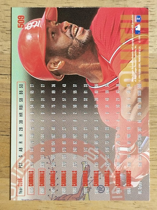 1995 Fleer #509 Ozzie Smith