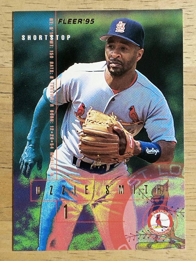 1995 Fleer #509 Ozzie Smith