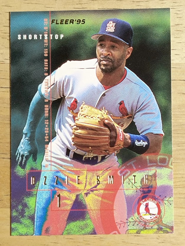 1995 Fleer #509 Ozzie Smith