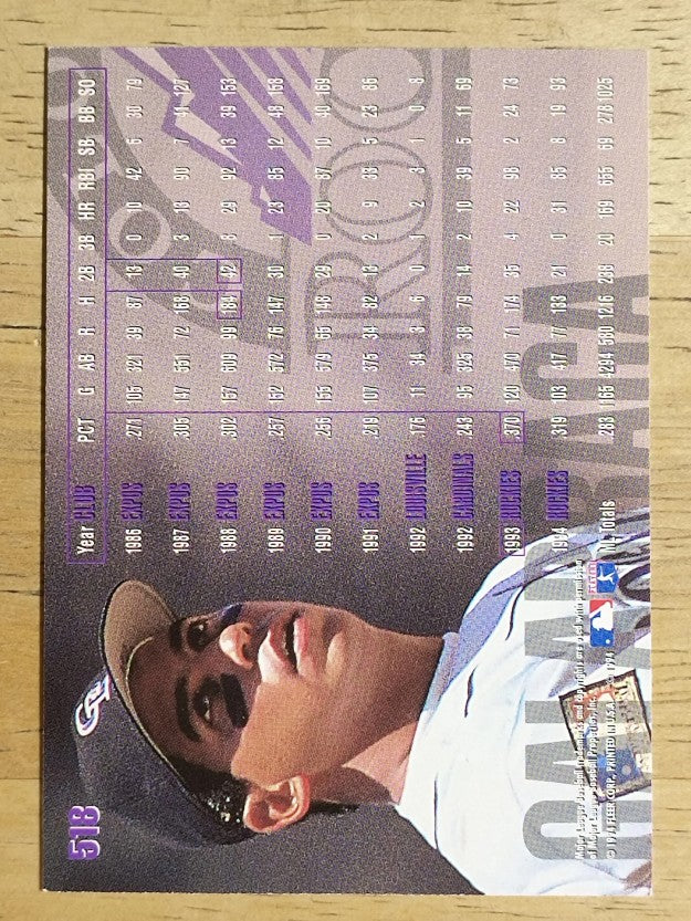 1995 Fleer #518 Andres Galarraga